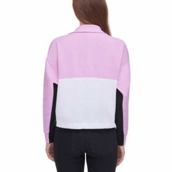 DKNY 1/2 Zip Pullover Sport Sweater, NWOT - Picture 4 of 5